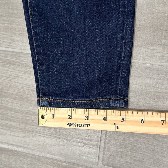 Good American Good Waist High-Rise Slimming Stretch Denim Jeans in BLUE188 Sz 30 - Picture 13 of 13